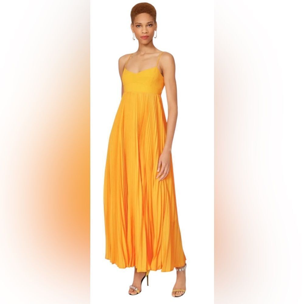 Obando Honeycomb Pleated Gown Size 12